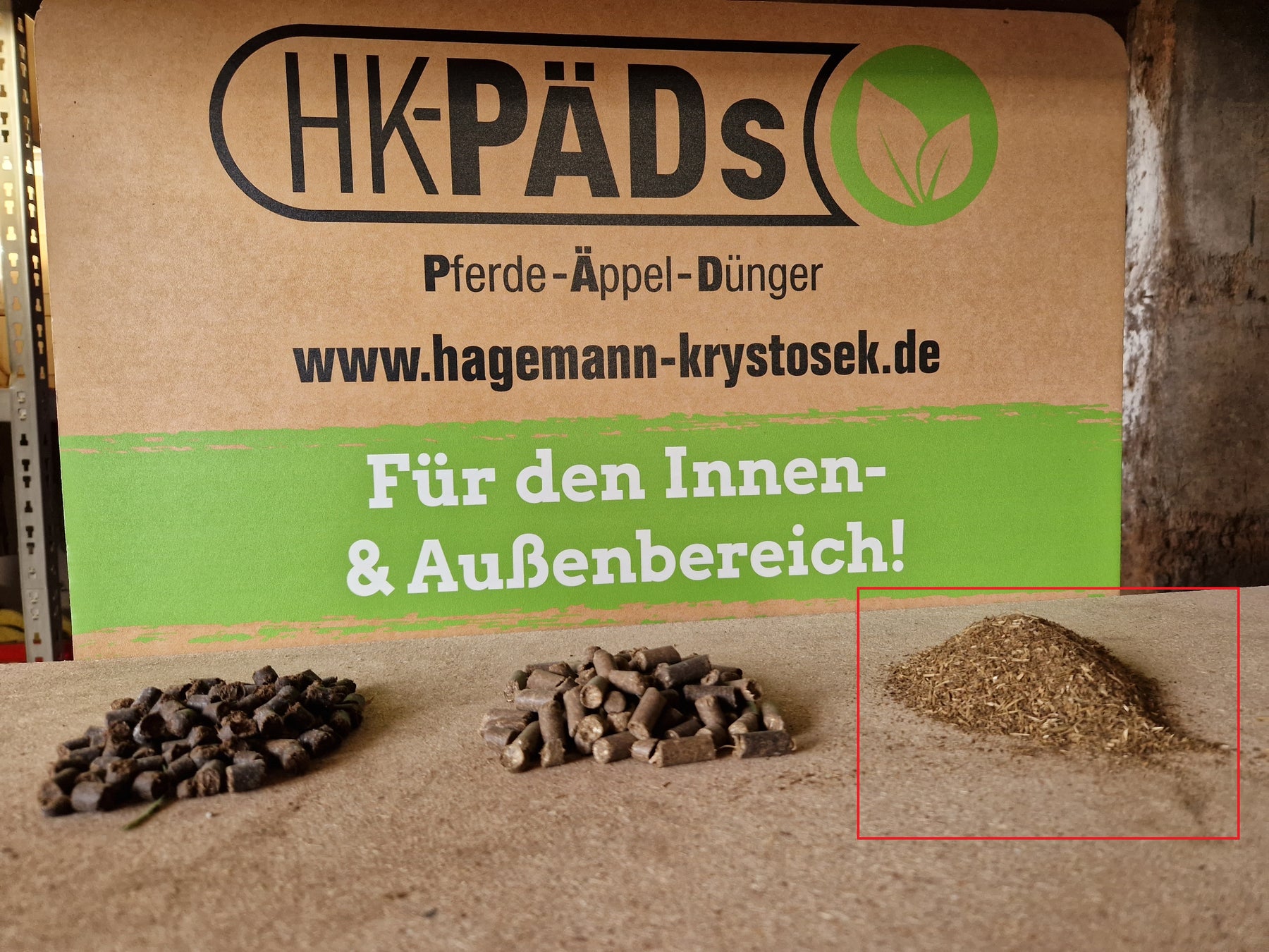 HK-PÄDs Granulat Naturdünger - Rasendünger