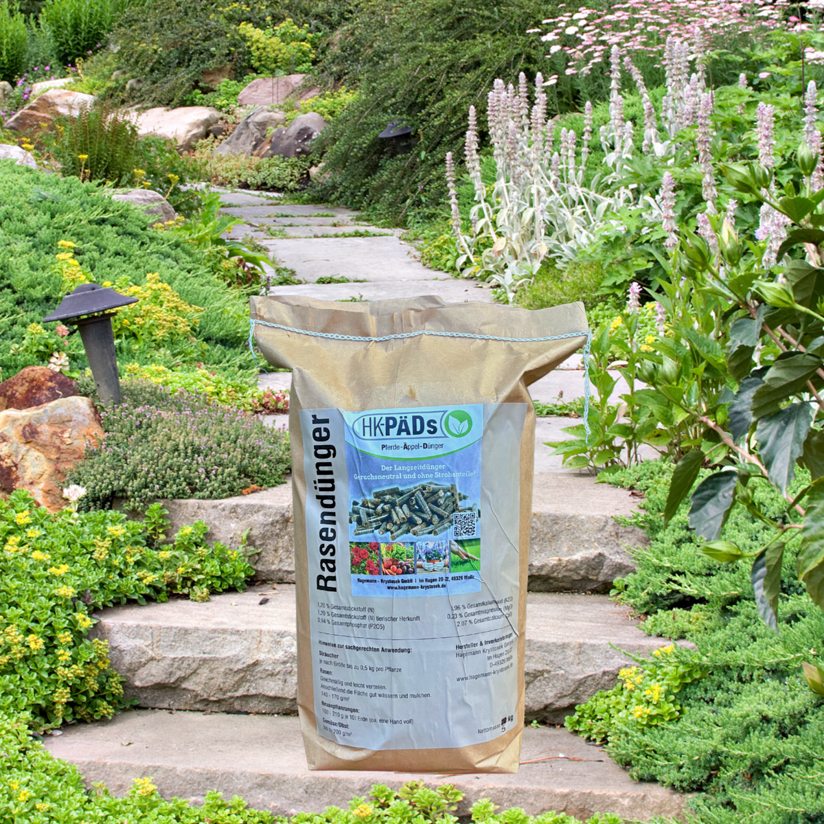 HK-PÄDs Granulat Naturdünger - Rasendünger
